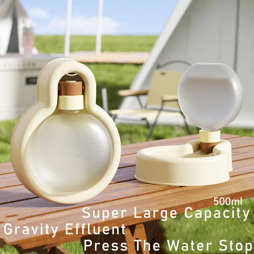 Gourde portable pour chien et chat – 500 ml-1